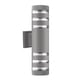 thumbnail image 5 of Cilindro De Aluminio Moderno A Prueba De Agua Hacia Arriba Y Hacia Abajo Lámparas De Pared Led Lámpara De Pared De Doble Cabeza Enchufe E27 Para Exteriores Ac 85-240V Para Patio Jardín Porche Corredor Yuarrent HA025837-01, 5 of 5
