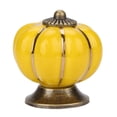 thumbnail image 4 of Ceramic Knobs,Ceramic Pumpkin Knobs European Pumpkin Knobs Drawer Knobs Finely Tuned Performance, 4 of 9
