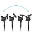 thumbnail image 2 of Sterno Home Gl23836Bk2 Paradise Solar Led 3 Lumens Plastic Spot Light, 2-Pack, 2 Piece, 2 of 8