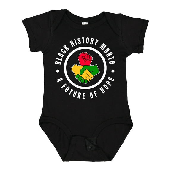 Inktastic Black History Month A Future of Hope Boys or Girls Baby Bodysuit