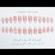 thumbnail image 3 of Uñas postizas adhesivas LPOODDNU almendradas rosa con lazo 3D y brillo, 24 piezas, 3 of 7