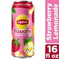 thumbnail image 3 of Lipton Fusions Strawberry Lemonade 12 pack 16 fl oz, 3 of 5