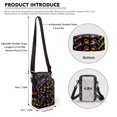 thumbnail image 6 of HELLHERO Underarm Shoulder Bag Spider Web Purple 4.33x1.97x7.09 Double-layer Adult for Daily Commute or Casual Outings Leakproof, 6 of 7