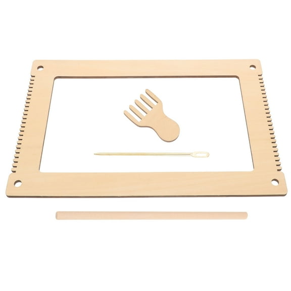 Homoyoyo Beginners Weaving Kit 4 Pieces Traditional Handmade Craft Toy for Kids and Adults