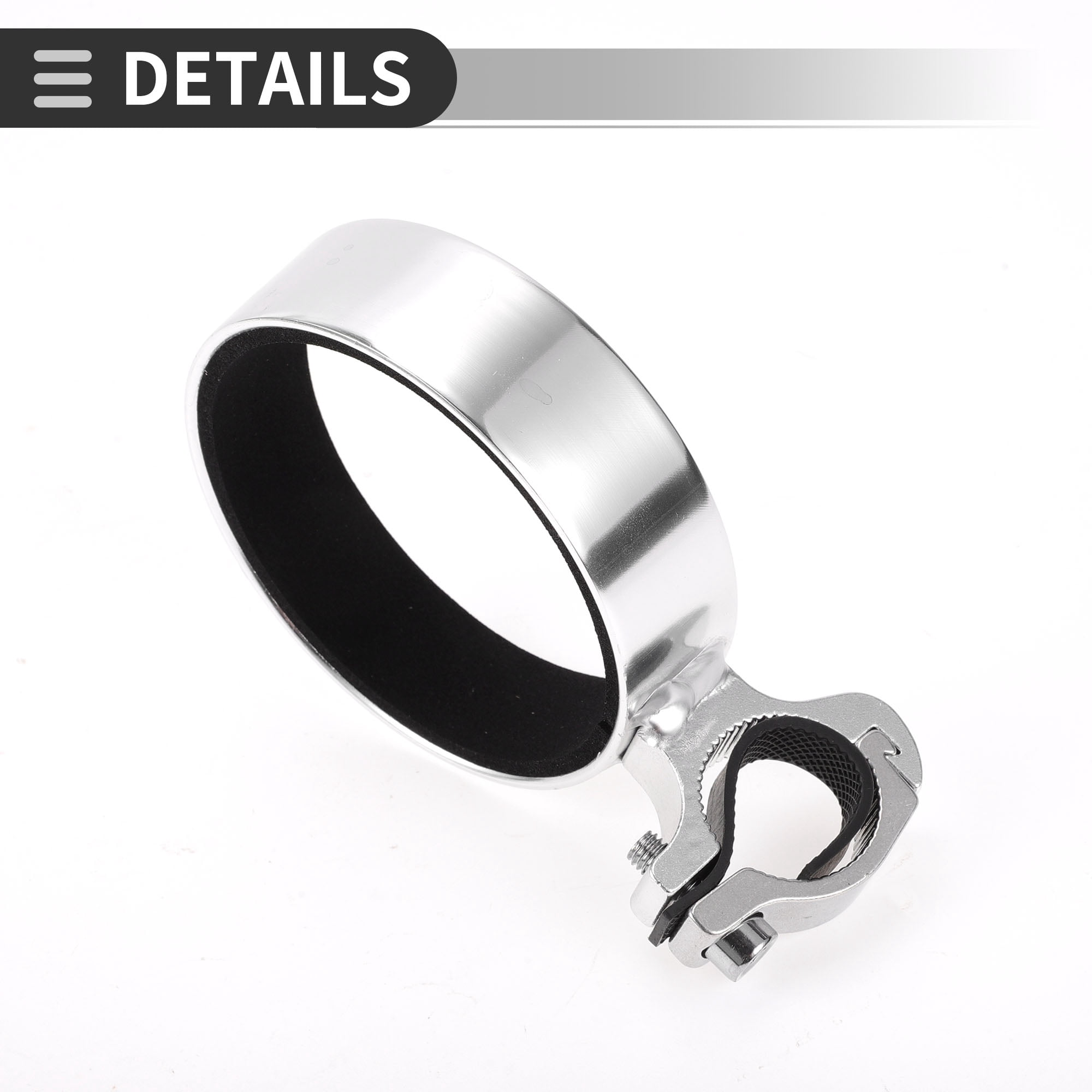 Unique Bargains Bike Bottle Cage Aluminium Alloy Bicycle Drinks Holder for MTB Road Silver