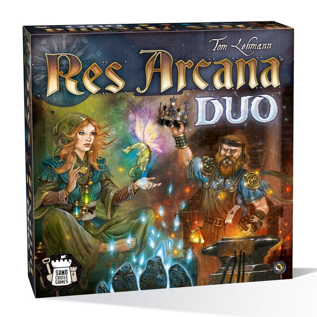 Juego de mesa Res Arcana Duo Strategic para 2 jugadores Duel 14+ Sand Castle
