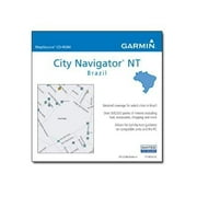 MapSource City Navigator NT Brazil - GPS software - for Dakota 20; n��vi 12XX, 13XX, 285, 465, 75X, 76X, 77X, 85X, 865, 88X; Oregon 400; zumo 660