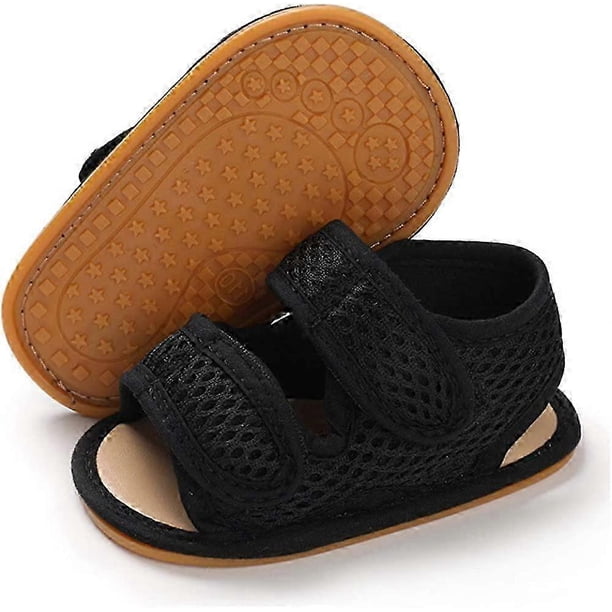 Baby Boys Girls Sandals Non Slip Soft Sole Outdoor Athletic Shoes Infant Toddler First Walker Crib Summer Shoes 3-18 Months