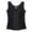 Black, variant on ZQUUVOU Women's Waist Trainer Corset Tummy Control Shapewear Sleeveless Sport Workout Body Shaper Vest Post Surgical Tops Black