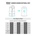 thumbnail image 7 of Off Road Ventures Women's Hooded Softshell Vest Lightweight Waterproof Sleeveless Fleece Lined Jacket Outerwear Cycling, 7 of 7