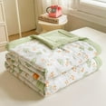 thumbnail image 6 of Queen Comforter - Lightweight Summer Comforter - All Season 100% Cotton Bedding Comforter Washable/79*91, 6 of 10