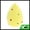 Yellow, variant on Unique Bargains 1 Pc Two-color Polkadots Face Makeup Sponge for Makeup Pink