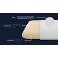 thumbnail image 2 of Paquete 2 Almohadas EBDreams Pillow Mix Blanco Air Sense Estandar Media Ergonómica Bambú El Bazar Store, 2 of 5