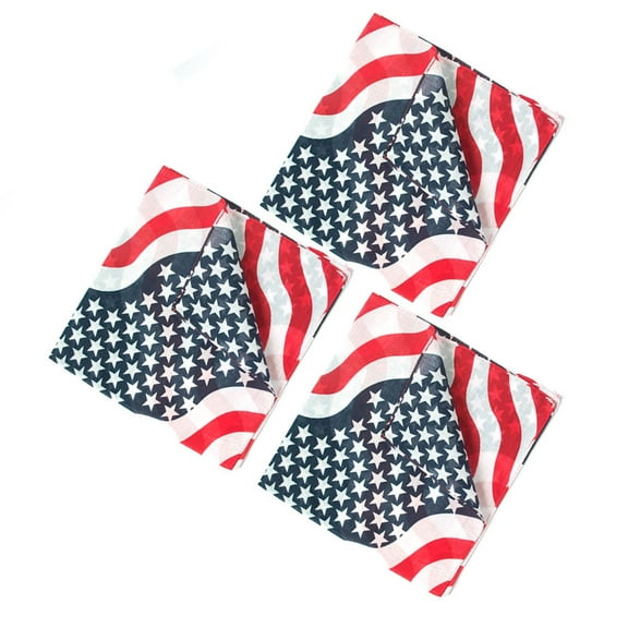 LULULION 3Pcs Printed Cotton Bandana Multifunctional Headband for Outdoor Adventures