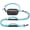 Blue, variant on WAAYEE Hands Free Dog Leash with Zipper Pouch, Dual Padded Handles and Durable Bungee for Walking, Jogging and Running Your Dog (Large, 25-120 lbs, Black)