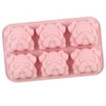 thumbnail image 1 of Shaped Silicone Baking — 6 Cavity Cake Pan | Multifunctional Baking For Chocolates Soaps And Candles | Reusable Tray & DIY Craft, 1 of 6
