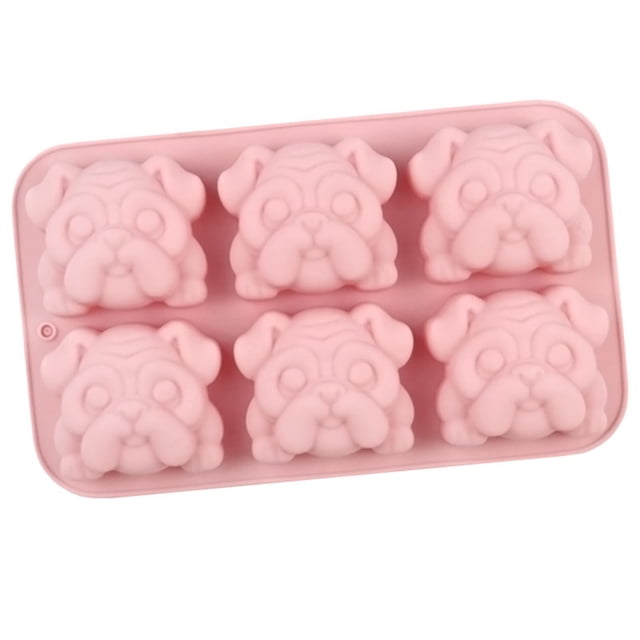 Shaped Silicone Baking — 6 Cavity Cake Pan | Multifunctional Baking For Chocolates Soaps And Candles | Reusable Tray & DIY Craft