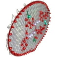 thumbnail image 3 of Northlight 43" LED Lighted Holographic Jesus is the Reason Outdoor Christmas Sign, 3 of 8