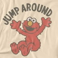 thumbnail image 2 of Sesame Street Elmo Jump Around Women's Boxy Cropped T-Shirt Casual Graphic Tee, 2 of 5