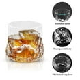 thumbnail image 5 of Kabuer Whiskey Glass Set for Scotch, Bourbon, Cocktails, Set of 4 Glassware Gift for Father, Husband, Colleague, Friend, 5 of 7
