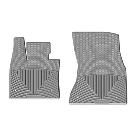 WeatherTech All-Weather Floor Mats compatible with BMW X6 35i, X5 40e, X5 35d, X6 50i, X5 35i, X5 50i - 1st Row (Driver & Passenger), Grey