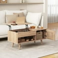 Lift Top Coffee Table with Storage Living Room Table with Hidden ...