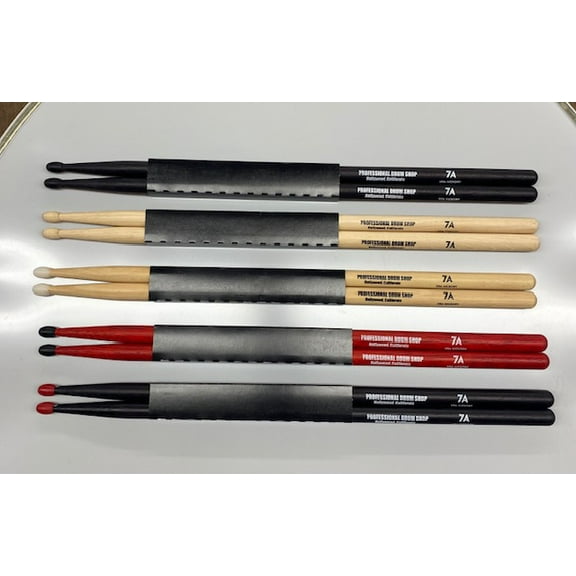 Vic Firth - N7AB-CUSTOM - 7A in black with Pro Drum imprint