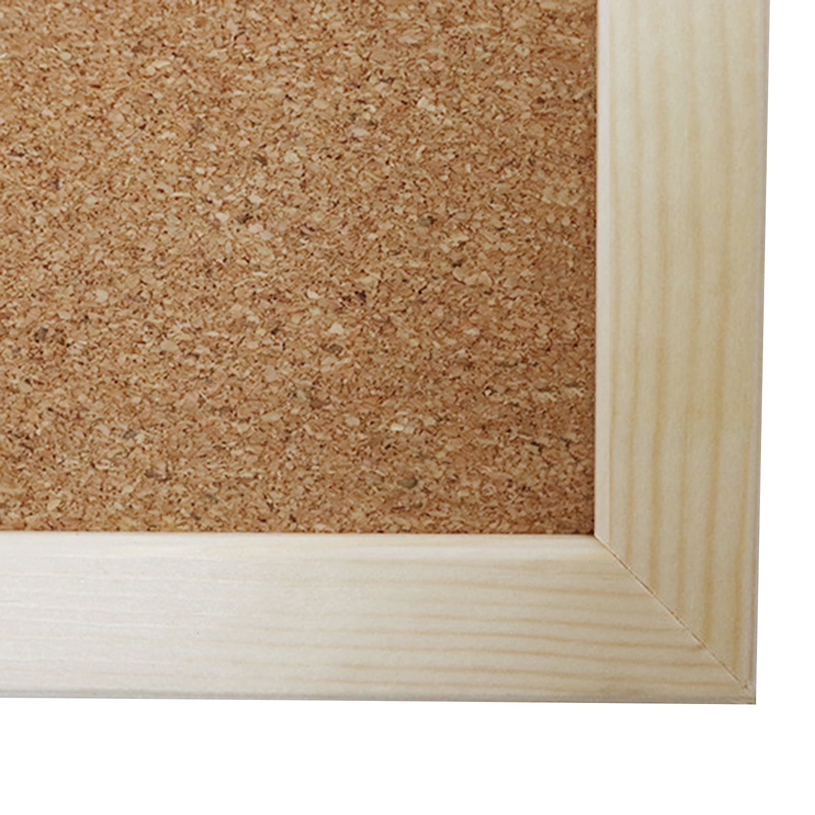 Bulletin Board Double-Sided Cork Board Wooden Frame 30x40CM 40x60CM for Home School Decoration Display Corkboard