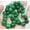 14 in, variant on 8mm Natural Green Jade Gems Round Beads Knotted Necklace Long 14-100 Inches-34 in