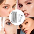thumbnail image 6 of SLGHLSAHG Magnetic Eyelashes | Glue-Free Magnetic Lashes | Waterproof 3D False Lashes | 2 Pair Reusable Magnetic Eyelashes | Easy Wear & Removal Natural Lashes | Eye Lashes, 6 of 7