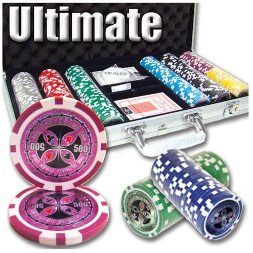 New Bulk Lot of 300 Ultimate 14g Clay Poker Chips Pick Denominations! 