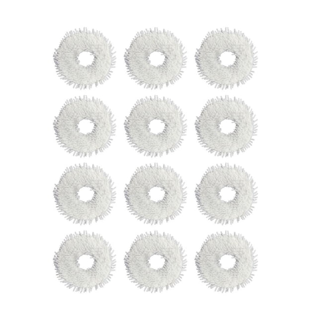 12 Pcs Mop Cleaning Pad Mop Cloth For Ecovacs N9+/k10 Robot Parts