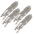 thumbnail image 4 of 4pcs RC Wheel Tire Metal Snow Chain Tyre Anti-Skid Chain for MN86 1/12 RC Crawler, 4 of 5