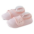 thumbnail image 1 of MIASHUI Chaussures de Marche Décontractées à Semelles Souples pour Tout-Petits, Rose, 2-3 Ans, 1 of 7
