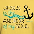 thumbnail image 3 of CafePress - Jesus Is The Anchor Light T Shirt - Men's Classic Graphic T-Shirt, 3 of 4