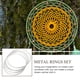 thumbnail image 3 of 15pcs Dream Catcher Hoops Corona de metal Anillos de metal MacRame Crafts Hoops Suministros de bricolaje, 3 of 5