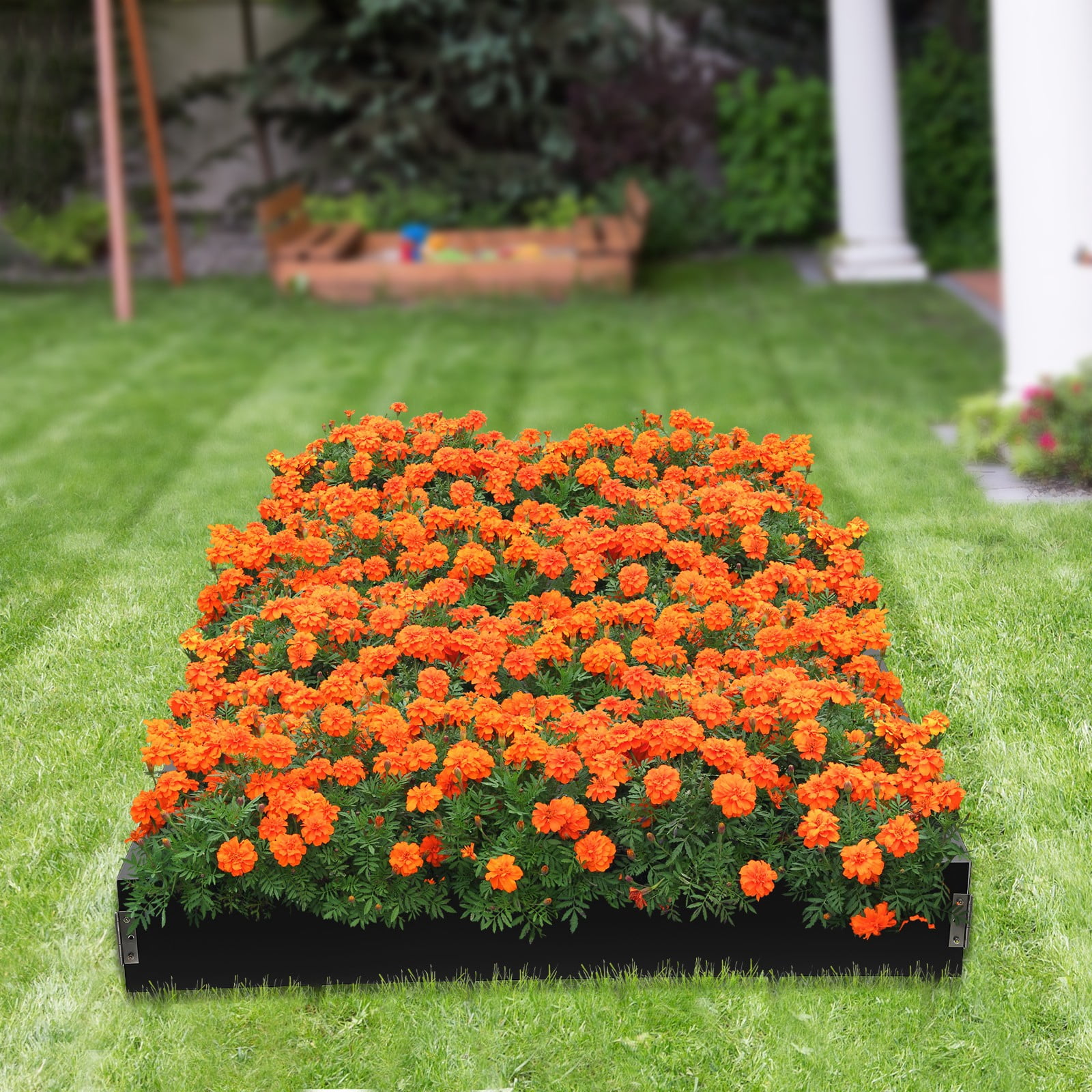 Steel Landscape Edging 6 Pack 40 inch Length, 8.46 inch Depth Steel Edging Border for Landscaping Lawn Garden Metal Edging
