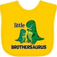 thumbnail image 3 of Inktastic Little Brothersaurus Boys Baby Bib, 3 of 4
