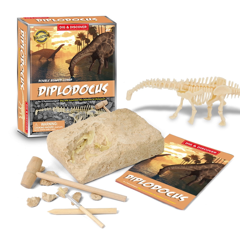 Deluxe Dinosaur Excavation Kits Dig A Dinosaur Children Educational Science Toy 