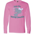 thumbnail image 3 of Inktastic Save the Chubby Mermaids with Cute Manatees Long Sleeve T-Shirt, 3 of 5