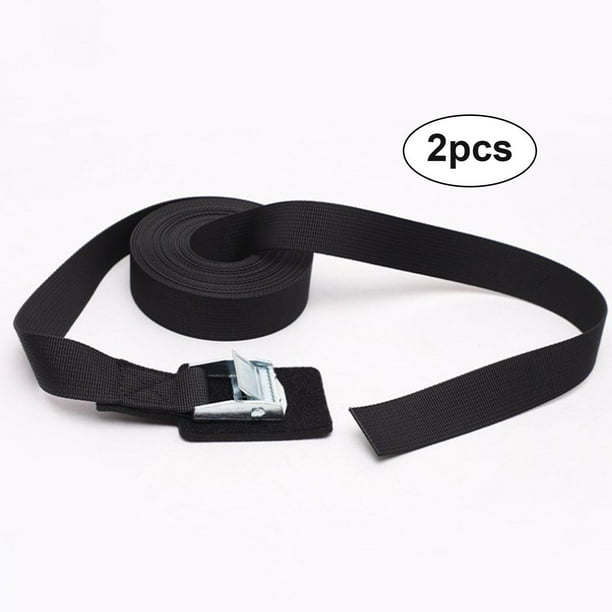 Correas de de 2 piezas, correa de sujeción resistente para canoa de remolque de motocicleta 25mmx3metros