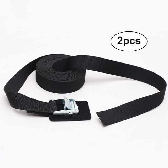Correas de de 2 piezas, correa de sujeción resistente para canoa de remolque de motocicleta 25mmx3metros