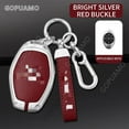 thumbnail image 4 of Zinc alloy Car Key Package Accessories For Xpeng Xiaopeng A 4-button key case G3 Intelligent Full Package Car Key Set, 4 of 26