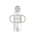 thumbnail image 4 of Dr. Brown's Milestones Narrow Sippy Straw Bottle with Silicone Handles Gey, 1 pack, 4 of 7