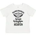 thumbnail image 3 of Inktastic Handpicked for Earth by My Great Grandpa in Heaven Boys or Girls Toddler T-Shirt, 3 of 5