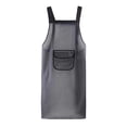 thumbnail image 1 of Delantal impermeable de TPU con bolsillo grande, delantal de cocina, delantal de maquillaje para cocina, 95cm, 1 of 9