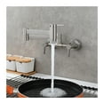 thumbnail image 3 of Brass Pot Filler Faucet Folding Kitchen Faucet With Double Joint Swing Arms Rotated Tap Wall Mounted For Hot And Cold Water ,360° Swivel Spout, 3 of 7