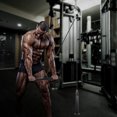 thumbnail image 3 of MasteelfCA Weight Lifting Loading Pin Gym Pulley Cable System Attachment Dumbbell Rack, 3 of 7