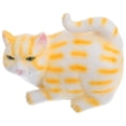 thumbnail image 3 of Dispensador de pañuelos de resina con forma de gato para dormitorio, baño y comedor Bonita caja de pañuelos con temática de gato, decoración de escritorio, 3 of 7