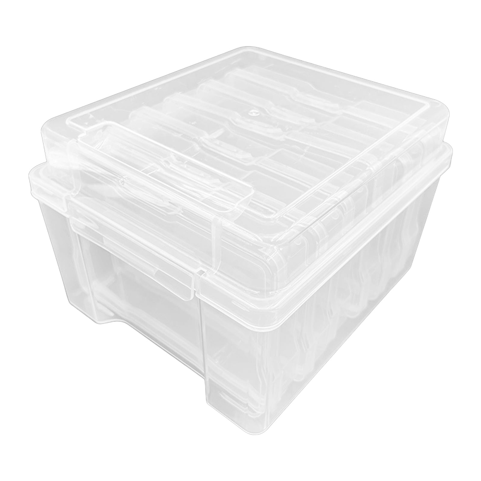 6 Layer Fishing Lure Box Clear Fishing Tackle Box Waterproofs Fishing Tool Box Baits Case Fishing Accessorys Easy to Use